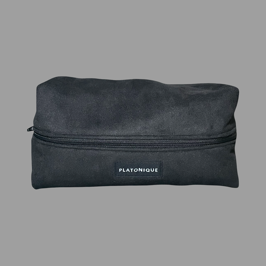 Dopp Bags Suede Black